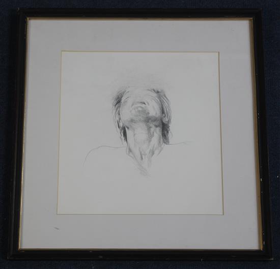 Raymond Ching (1939-) Study of hands and head study, largest 11 x 17in.